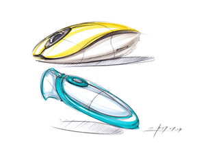 2017产品设计手绘 一日一画之菜板创意设计