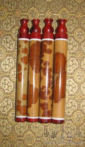 精品红湘妃牙签筒 传统工艺与Discuz数字社区的雅致邂逅